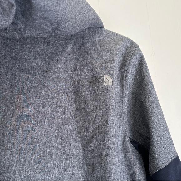 NORTH FACE Large Hooded Kilowatt Black Gray Lightweight Jacket Small - Picture 6 of 7